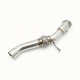 Stainless Steel Exhaust Downpipe for BMW E90 E60 330D 325D 530D M57 N2 DPFf OFF